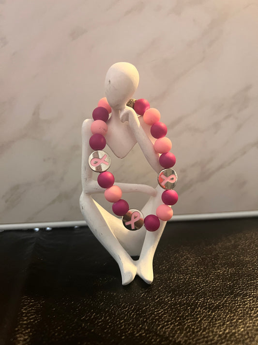 Pink Cancer Bracelet