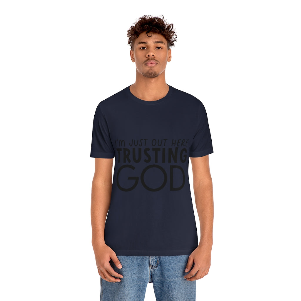 Trusting God Unisex Jersey Short Sleeve Tee