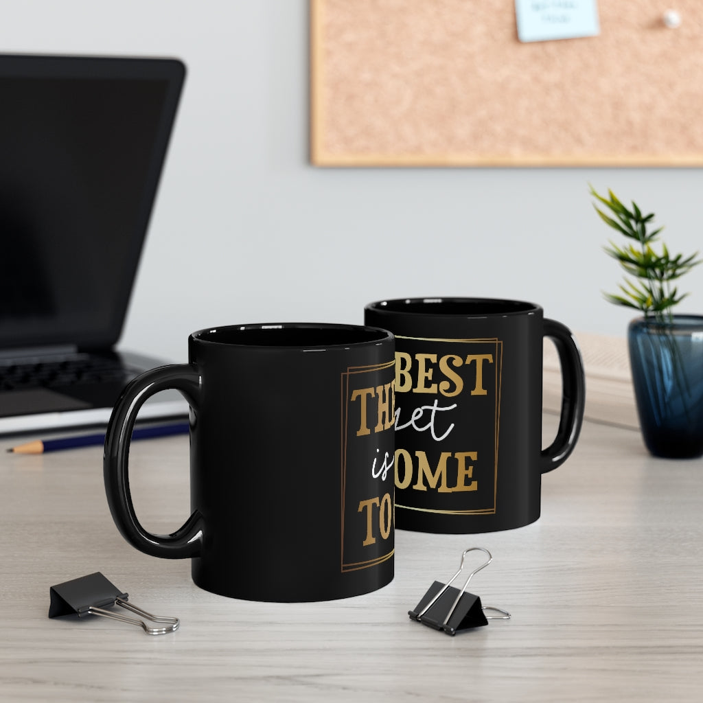 The Best Black Mug