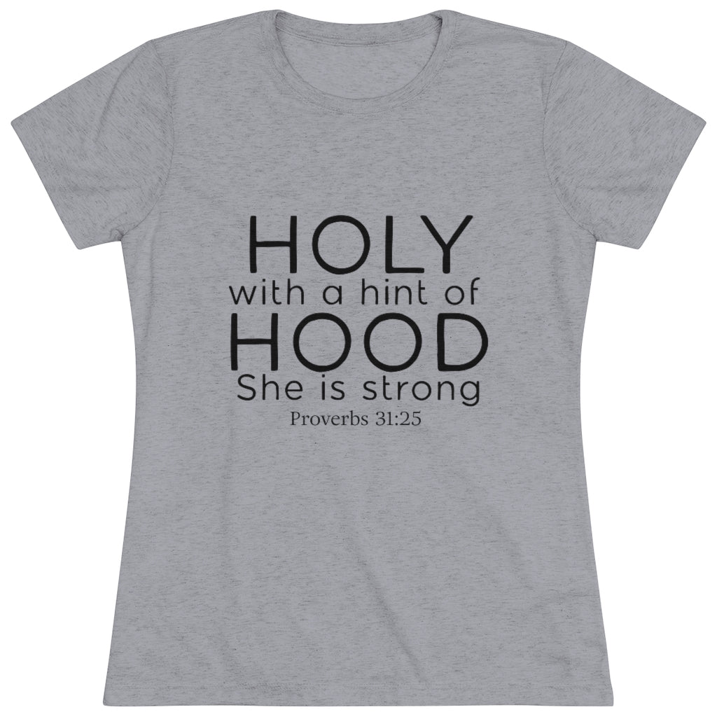 Holy W/ Hood Tee