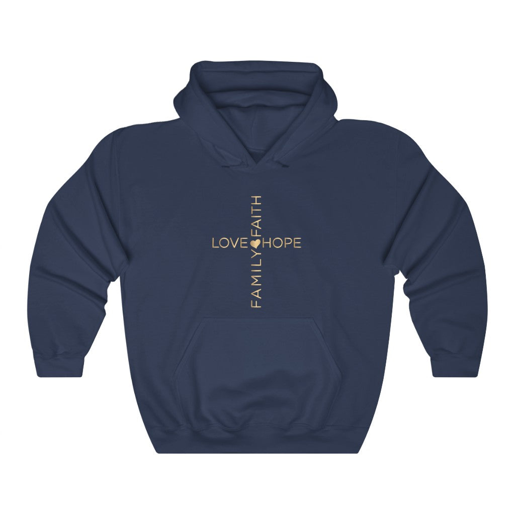 Family Faith Unisex Hooded Sweatshirt