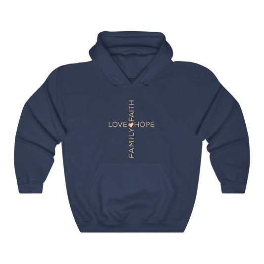 Family Faith Unisex Hooded Sweatshirt