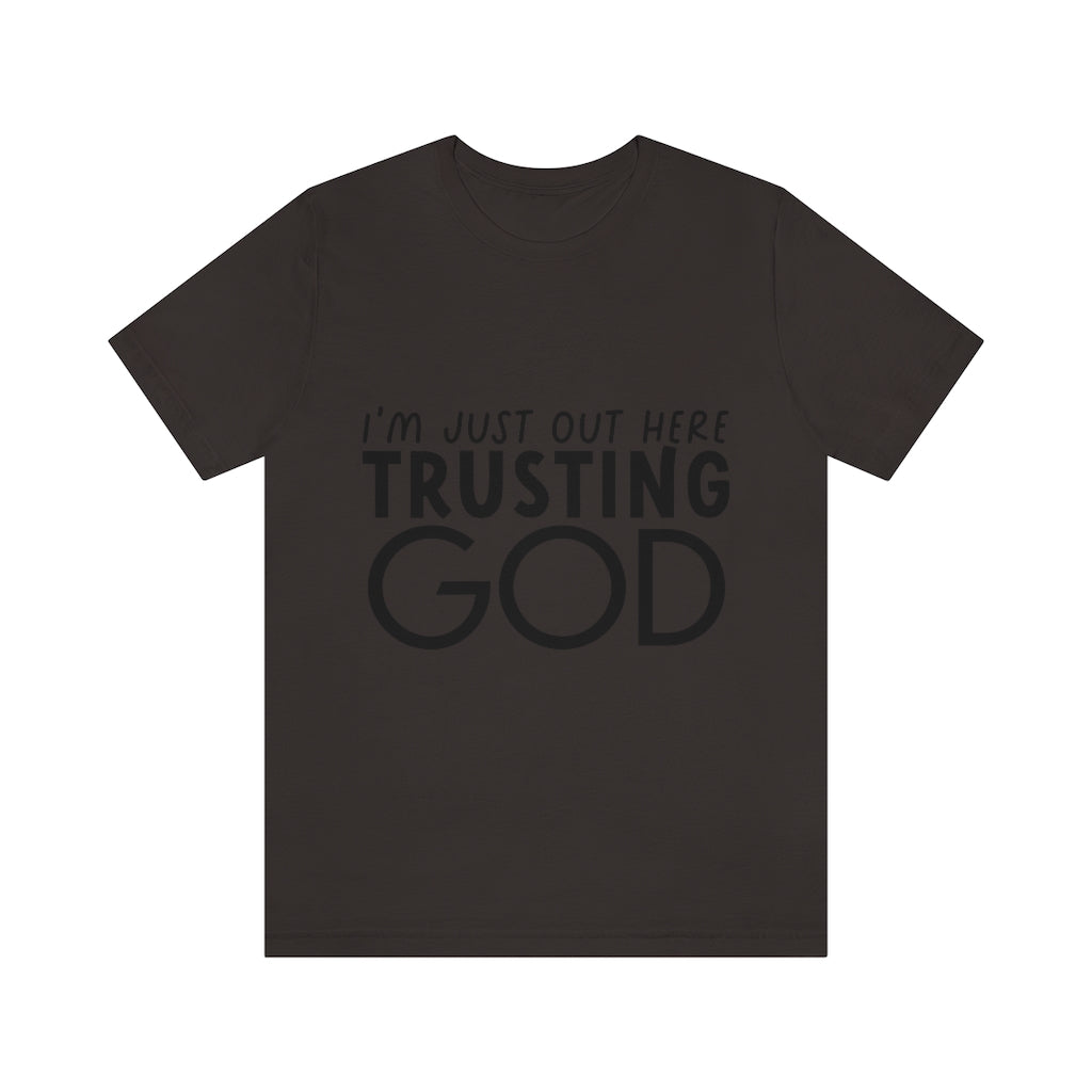 Trusting God Unisex Jersey Short Sleeve Tee