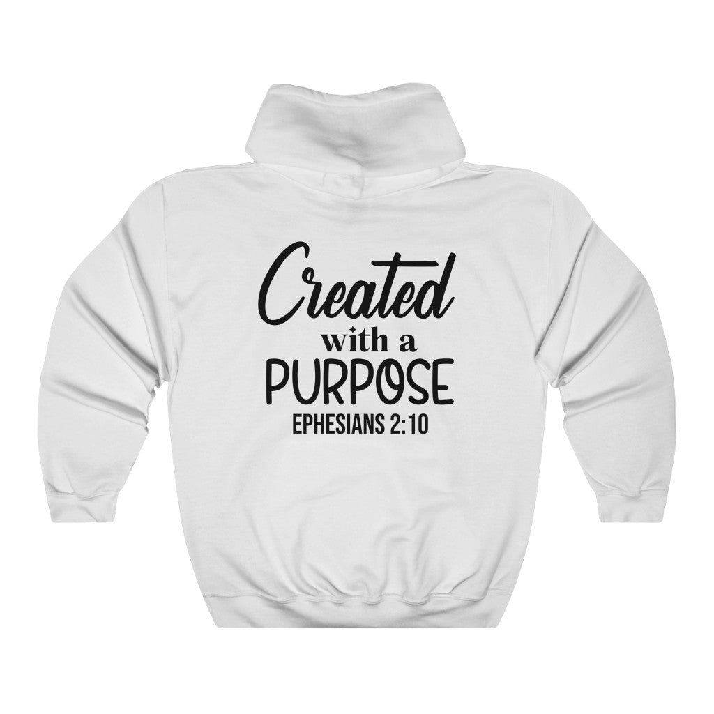 Created with a Purpose Hooded Sweatshirt
