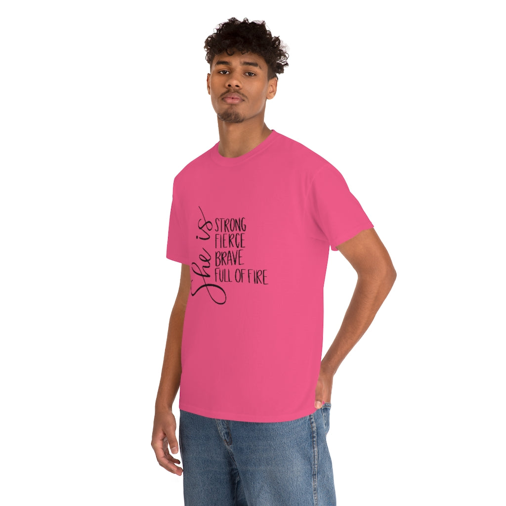 She Is Cotton Tee