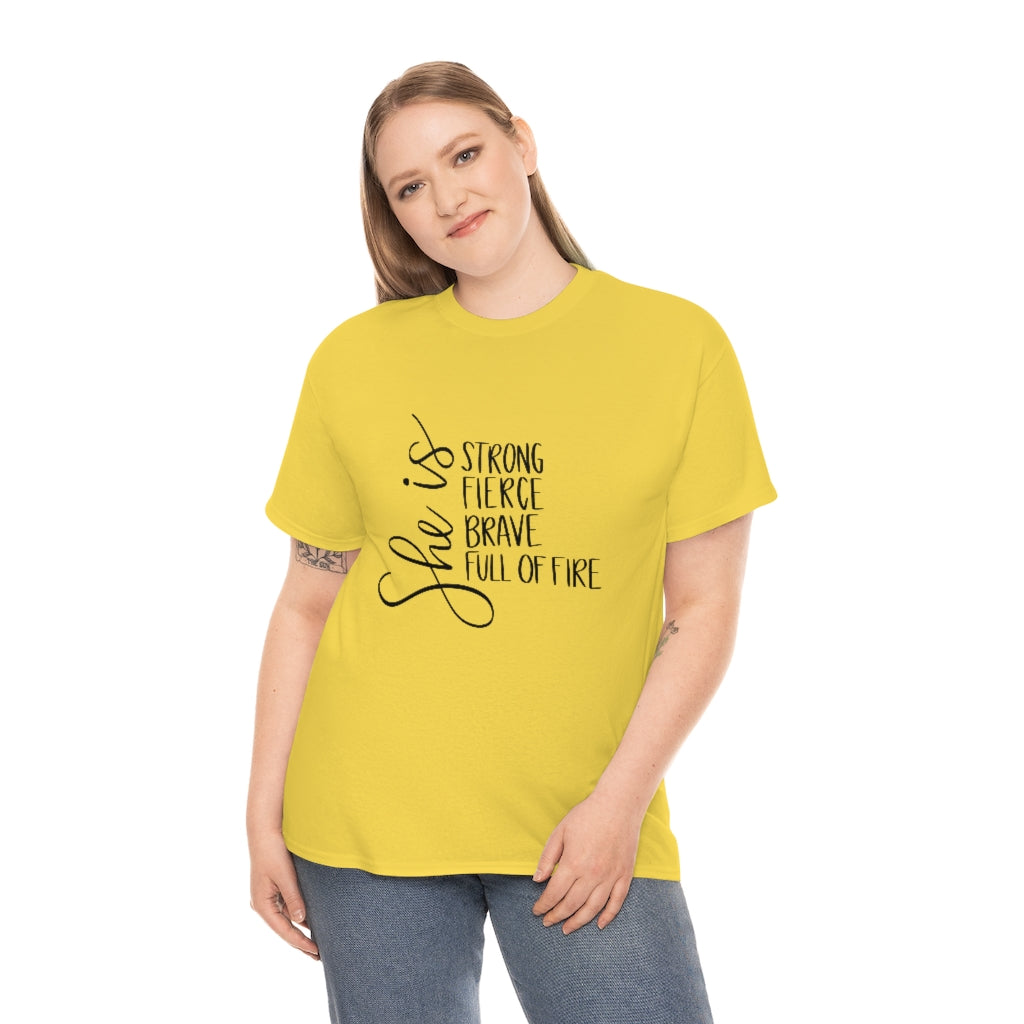 She Is Cotton Tee