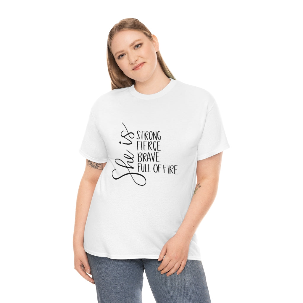 She Is Cotton Tee