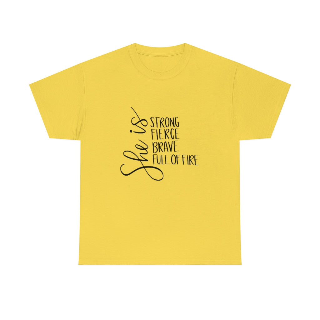 She Is Cotton Tee