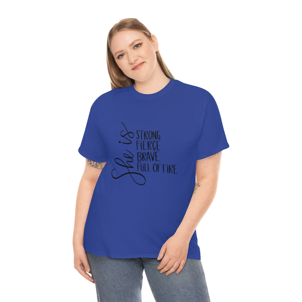 She Is Cotton Tee