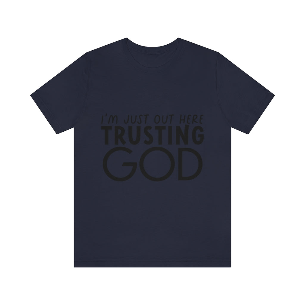 Trusting God Unisex Jersey Short Sleeve Tee
