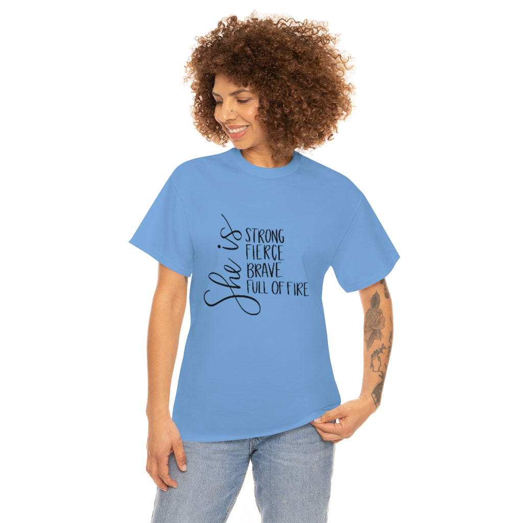She Is Cotton Tee