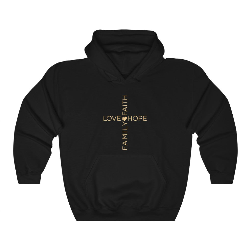 Family Faith Unisex Hooded Sweatshirt