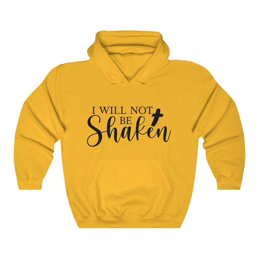 Not Be Shaken Unisex Hooded Sweatshirt