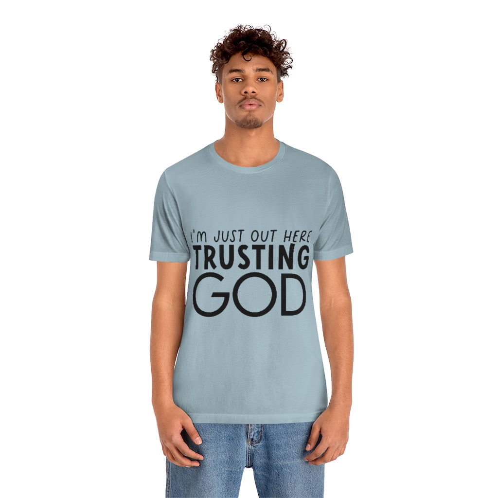 Trusting God Unisex Jersey Short Sleeve Tee