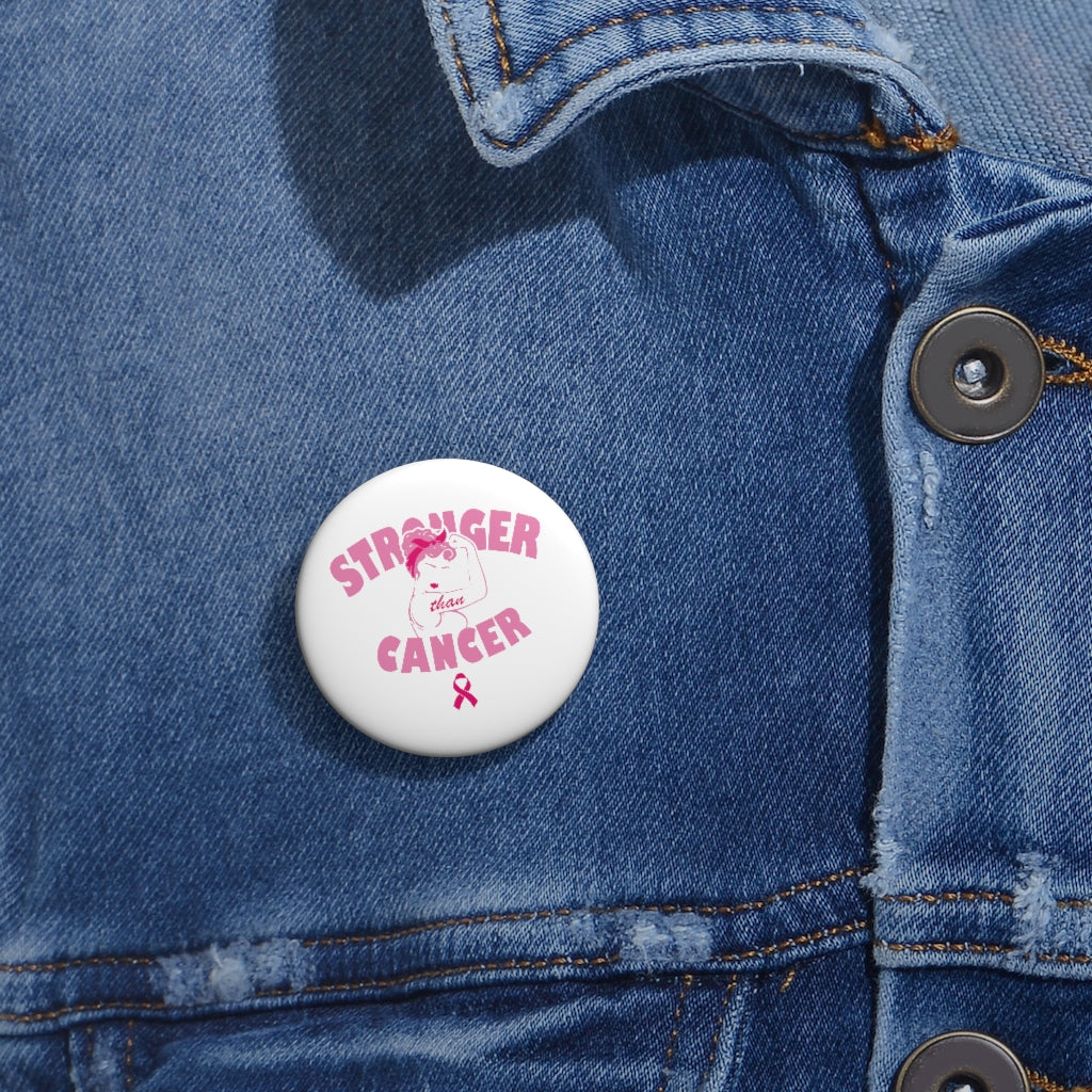 Stronger than Cancer Buttons