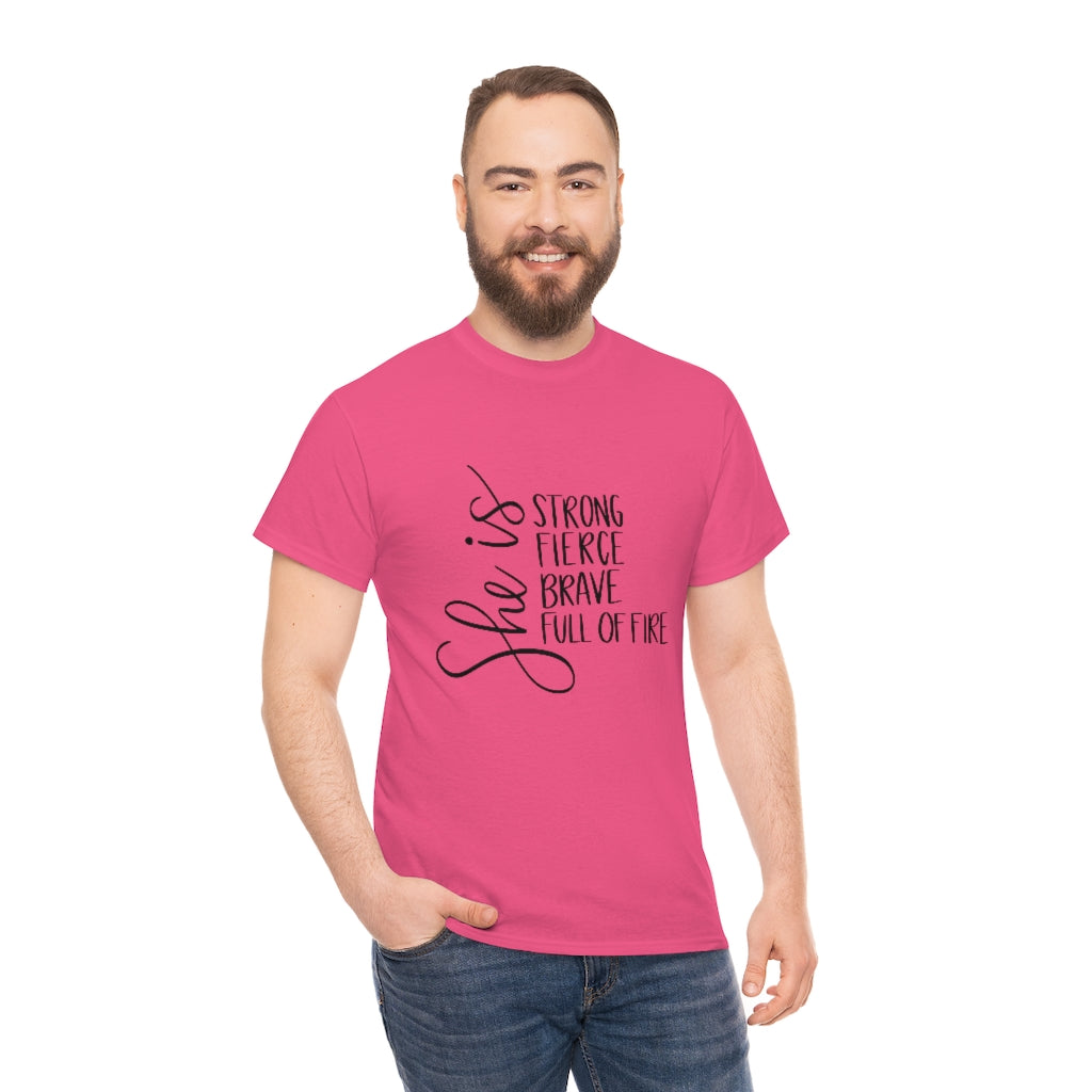 She Is Cotton Tee