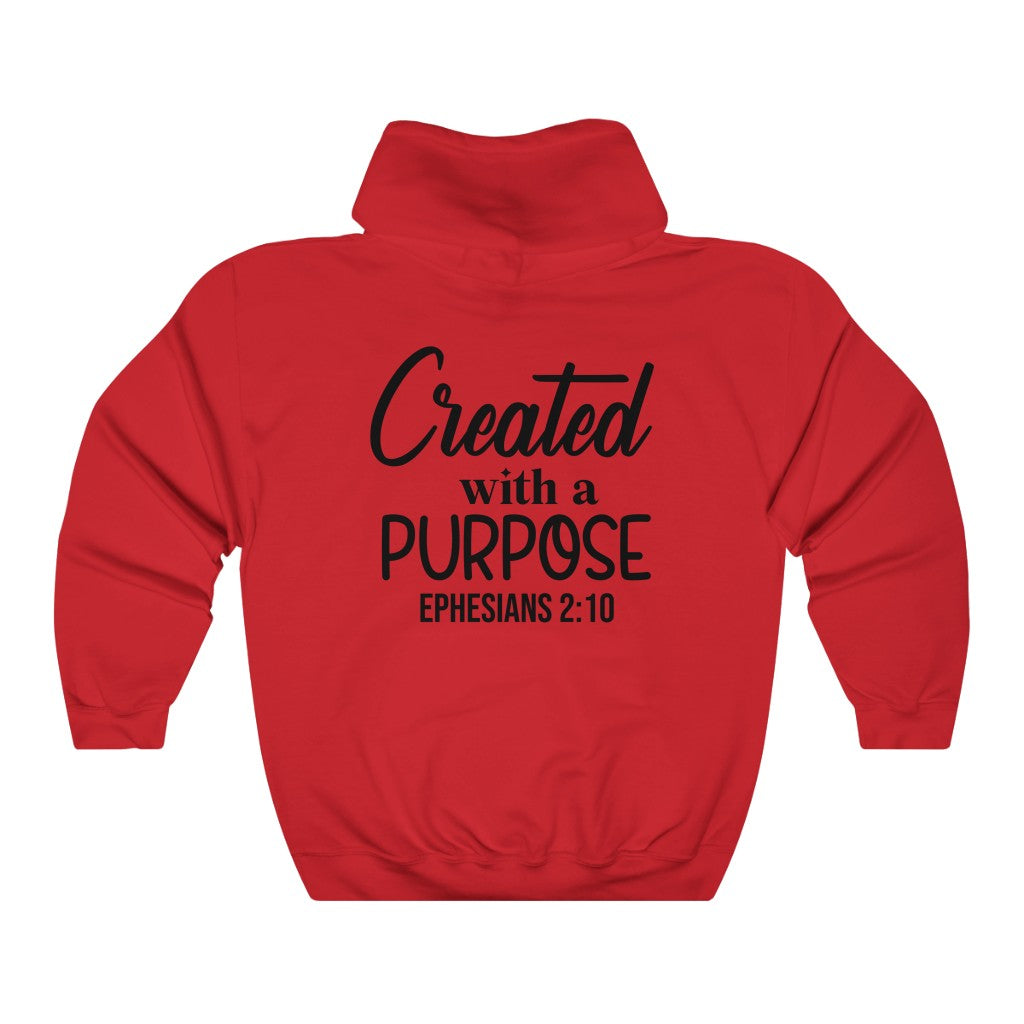 Created with a Purpose Hooded Sweatshirt