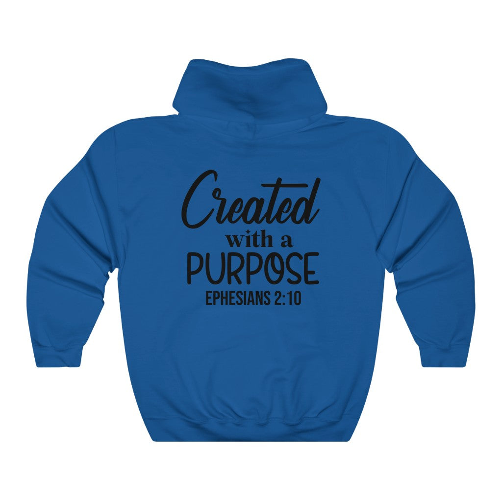 Created with a Purpose Hooded Sweatshirt
