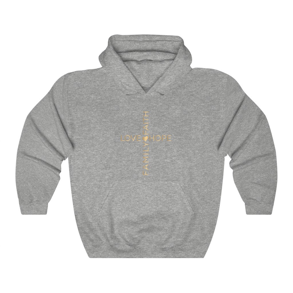 Family Faith Unisex Hooded Sweatshirt