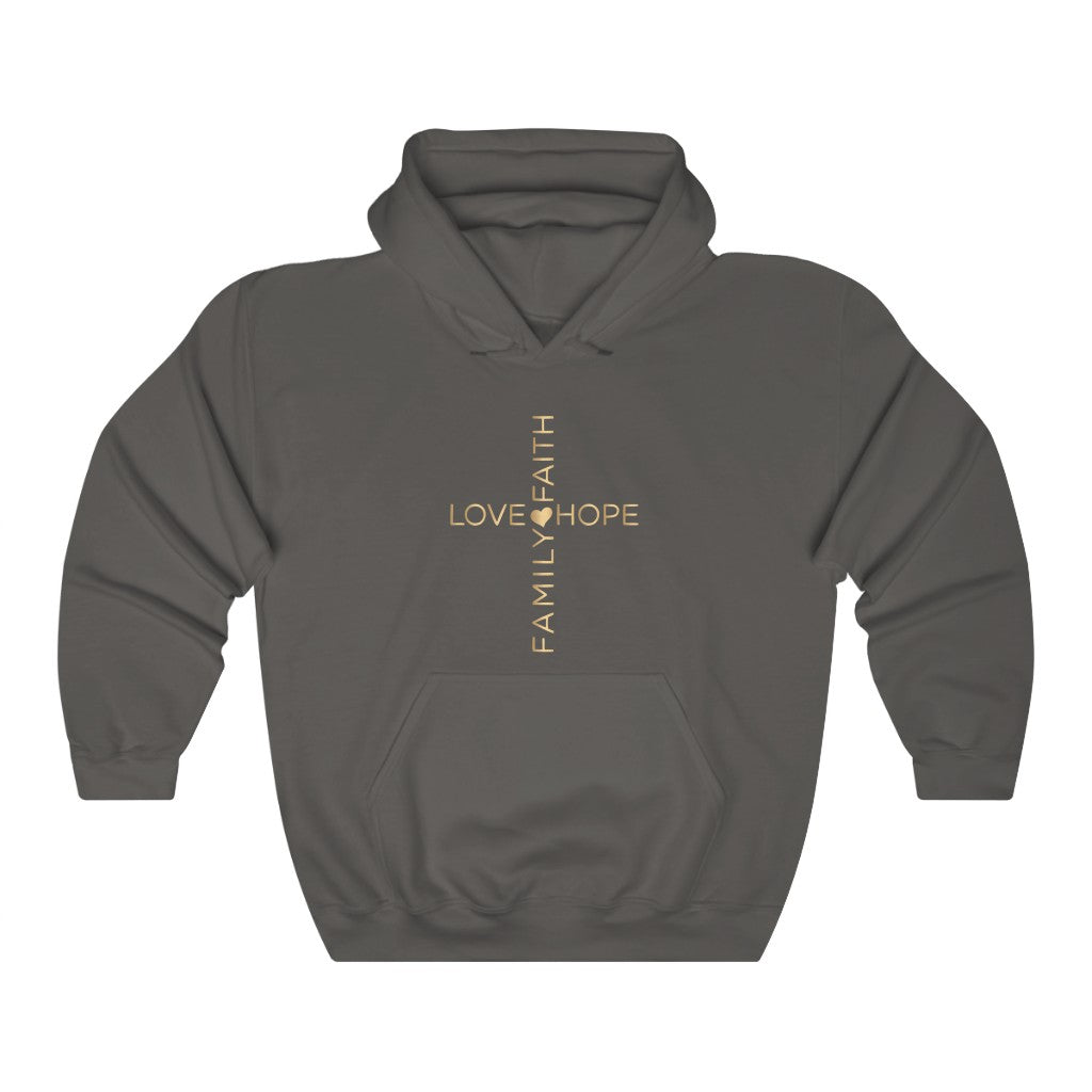 Family Faith Unisex Hooded Sweatshirt