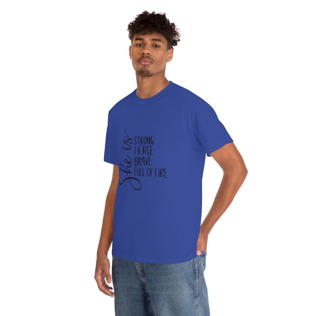 She Is Cotton Tee