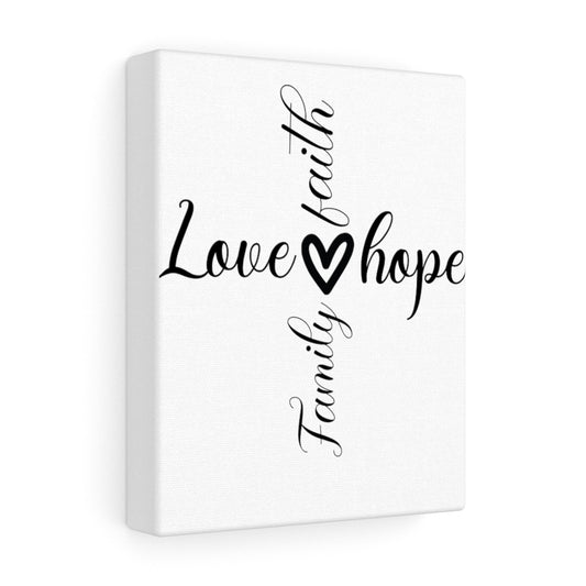 Love/Hope Satin Canvas