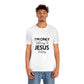 Talking To Jesus Unisex Jersey Short Sleeve Tee