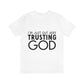 Trusting God Unisex Jersey Short Sleeve Tee